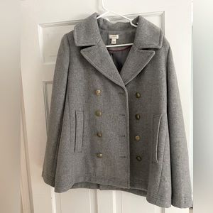 J Crew women’s peacoat